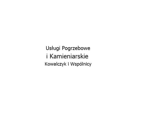 Logo Zakład Pogrzebowy Kowalczyk w Skierniewicach