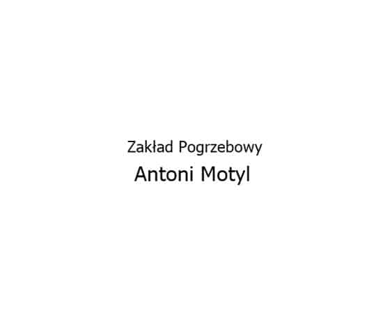 Logo Zakładu Pogrzebowego Antoni Motyl