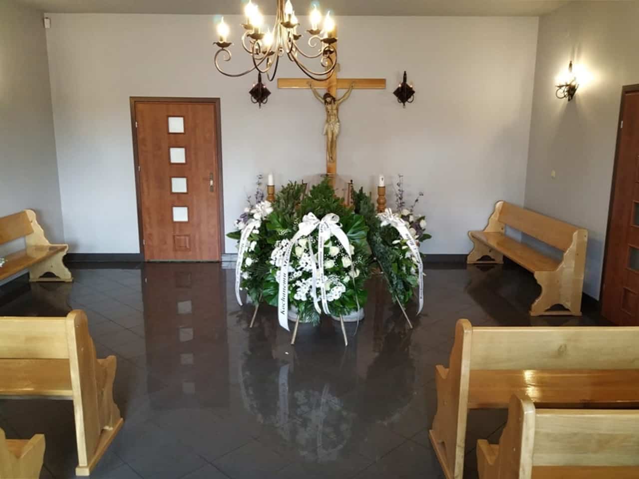 kaplica pożegnalna zakładu pogrzebowego syta z lubartowa