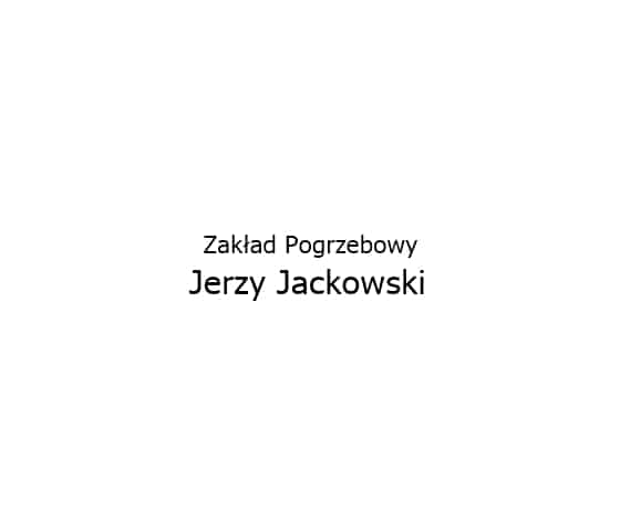 Logo Zakład Pogrzebowy Jerzy Jackowski