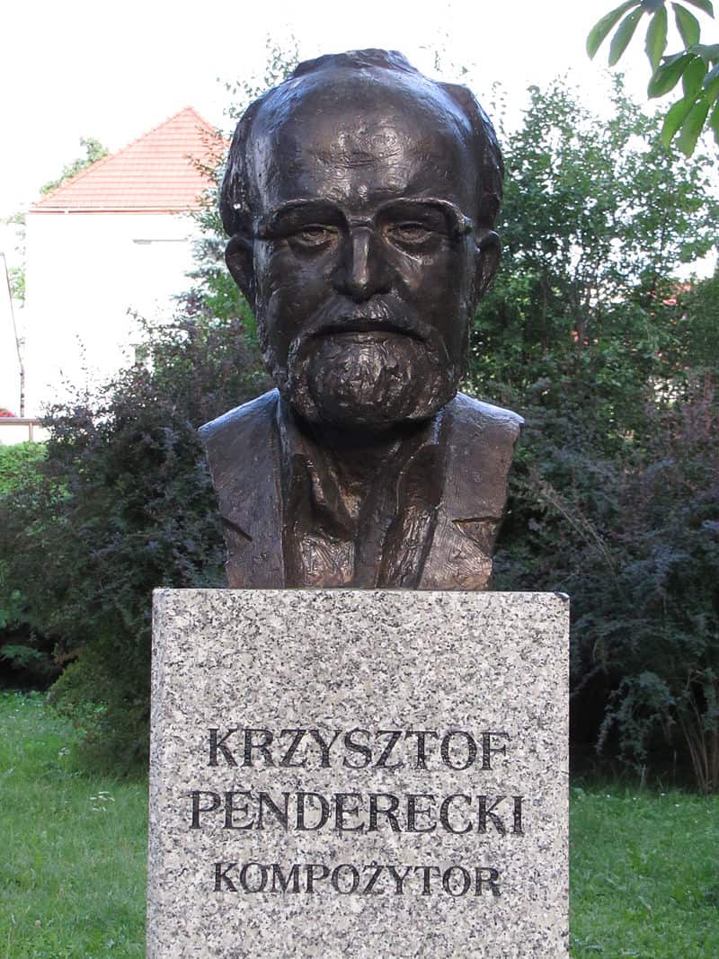 Popiersie Krzysztofa Pendereckiego