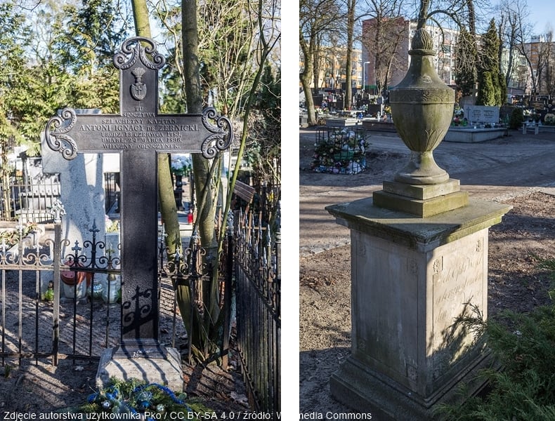 Nagrobki na Cmentarzu św. Jerzego w Toruniu